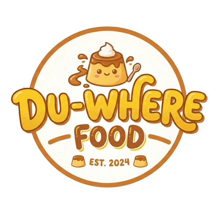 Du-Where Food Logo